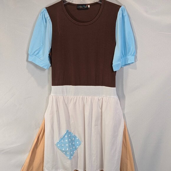 new women cinderella work clothes costume dress Halloween size XS S m L XL XXL - Picture 1 of 5